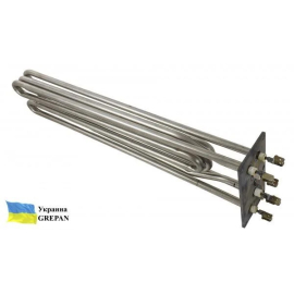 Тен для котла 9000W 220V на пластине 55х105 нержавеющая сталь