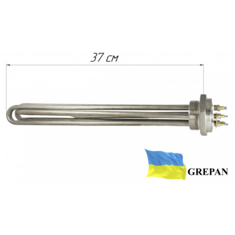 Блок-ТЭН (нержавейка) 7,5 кВт; 1,5" - Фото 2