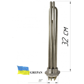 Блок-ТЭН (нержавейка) 6,0 кВт; 1,5"