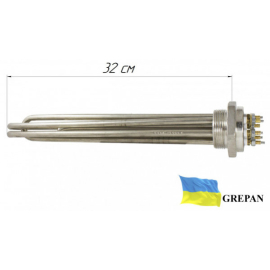 Блок-ТЭН (нержавейка) 6,0 кВт; 1,5"