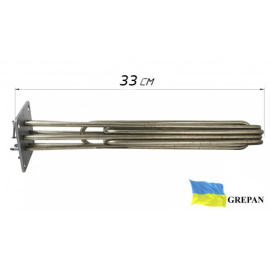 Блок-ТЭН (нержавейка) 9,0 кВт 220/380 В на стальной пластине