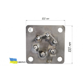 Блок-ТЭН (нержавейка) 15,0 кВт 220/380 В на стальной пластине