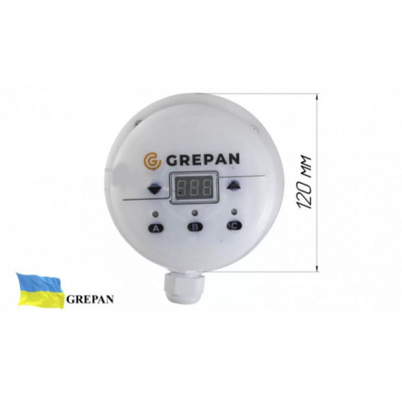 Блок-ТЭН (медный) с электронным терморегулятором 3,0 кВт, 1,5" - Фото 1