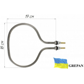 ТЕН для соковарки, нержавійка, 1,25 кВт, М10