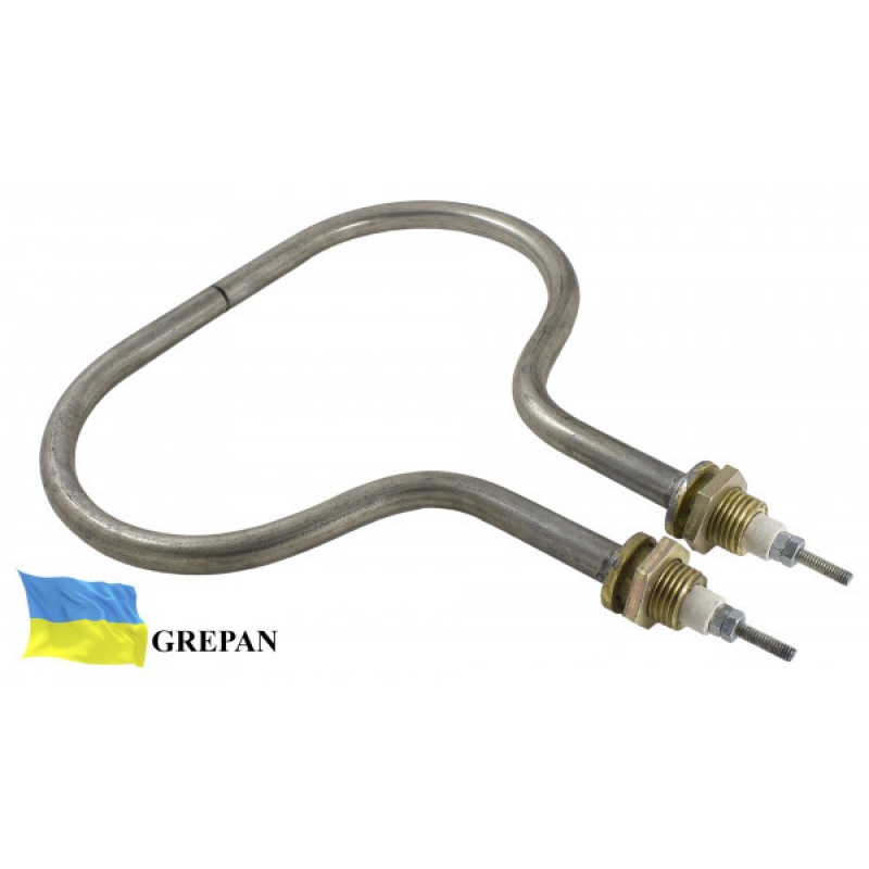 ТЕН для соковарки №2, нержавійка, 1,25 кВт, М16 - Фото 1