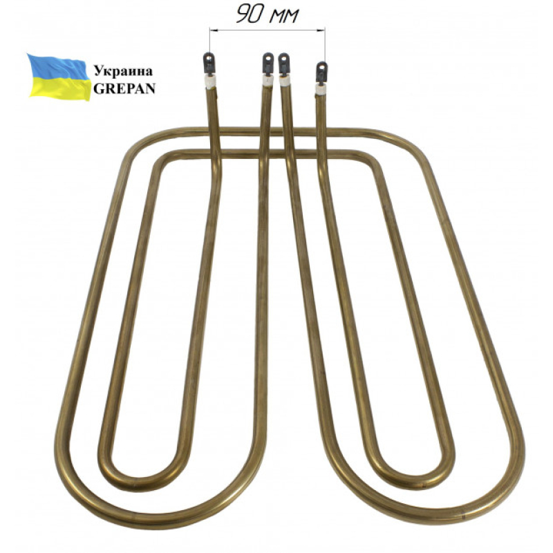 ТЕН для марміту комплект, нержавійка, КЕТ-0,12 (КЭТ-0,12), 3,0 кВт, №5 - Фото 3