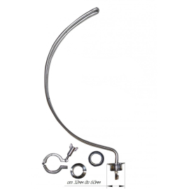 ТЕН для котла на кламповому з'єднанні №2,  нержавійка сталь, від 0,5кВт до 5кВт