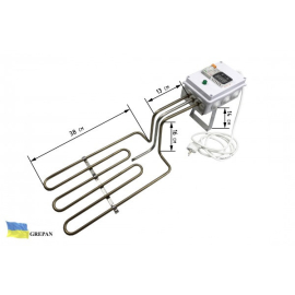 ТЕН для нагрівання олії №3, нержавійка, 2,2кВт