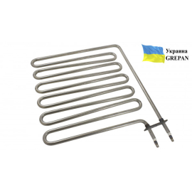 ТЕН для сауни, нержавійка 2,5 кВт, 315х300, 6 ріжків