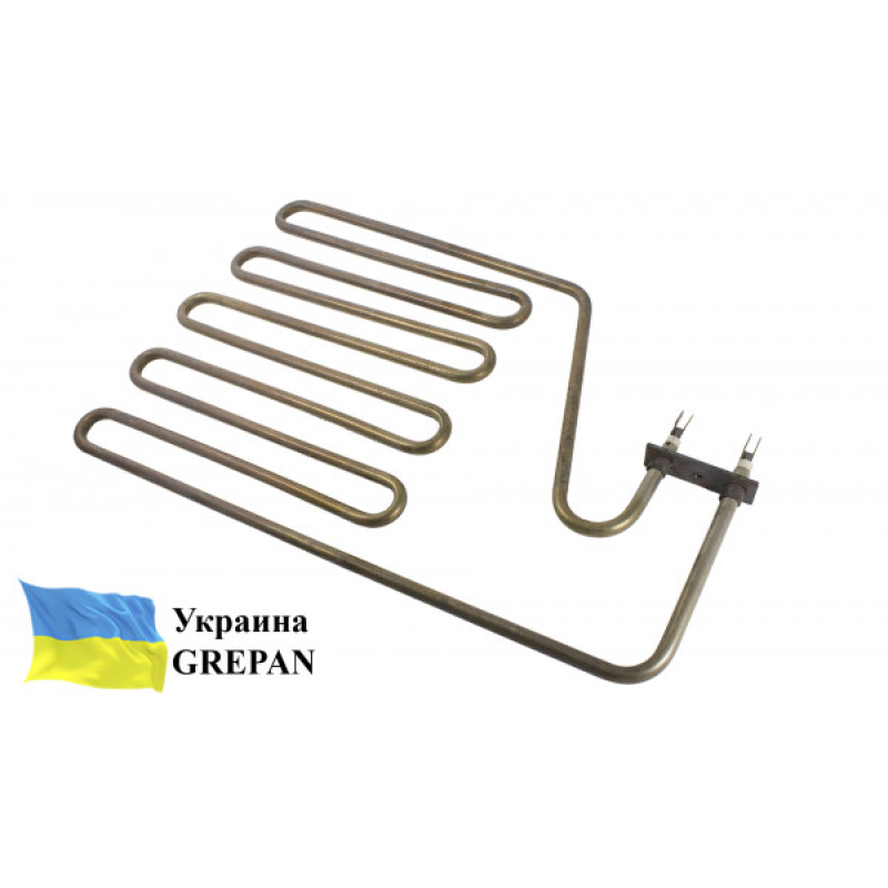 ТЕН для сауни, нержавійка 1,5 кВт, 375х185, 4 ріжка - Фото 1