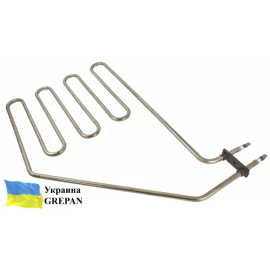 ТЕН для сауни, нержавійка 2,0 кВт, 500х340, 4 ріжка