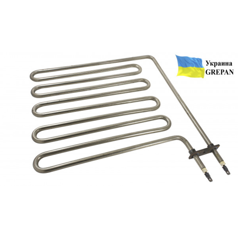 ТЕН для сауни, нержавійка 2,75 кВт, 315х300, 5 ріжків - Фото 2