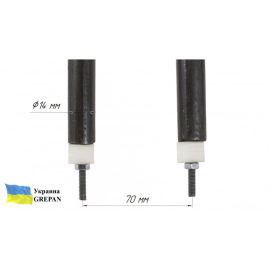 ТЕН для повітря, П-образний, вуглецева сталь,1,0 кВт