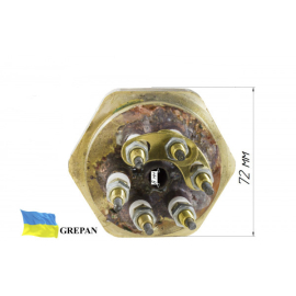 Блок-ТЭН медный 7,5 кВт 2"