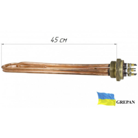 Блок-ТЕН мідний, 9,0 кВт 1,5"