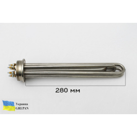 Блок-ТЕН нержавіючий на кламповому з'єднанні 2,0", 3,0 кВт