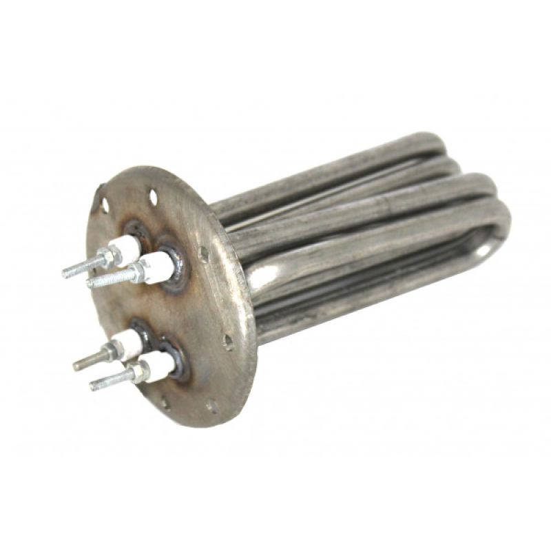 ТЕН для бойлеру Атмор (Atmor), нержавійка, 5,5 кВт/220 В (2 ТЕНа/76 мм) - Фото 1