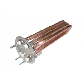 ТЕН для бойлеру Атмор (Atmor), мідний, 8,5 кВт/220 В (2 ТЕНа/65 мм)