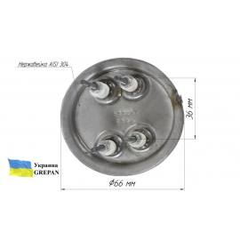 ТЕН для бойлеру Атмор (Atmor), мідь, 5,0 кВт/220 В (2 ТЕНа/65 мм)