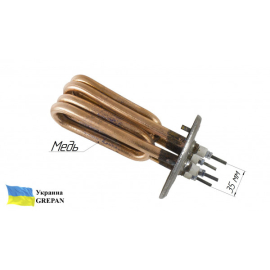 ТЕН для бойлеру Атмор (Atmor), мідний, 5,5 кВт/220 В (2 ТЕНа/76 мм) 