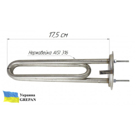 ТЕН для бойлеру Атмор (Atmor), нержавійка, 3,5 кВт/220 В (65 мм)