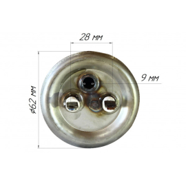 ТЭН для бойлера нержавеющий, 1,5 кВт, №45