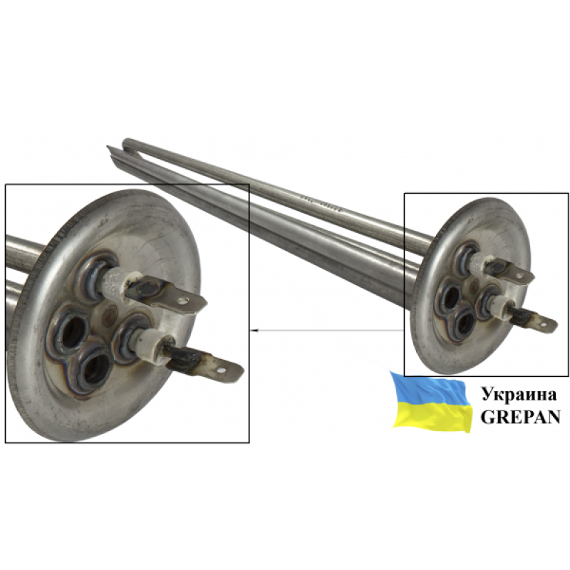 ТЭН для бойлера нержавеющий, 2,0 кВт, №20 - Фото 2