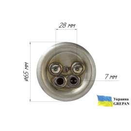 ТЕН для бойлера нержавіючий, 1,0 кВт, №30