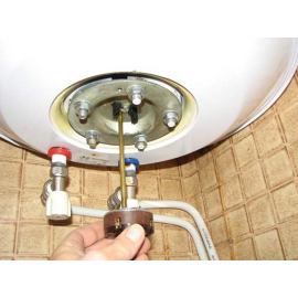 ТЕН для бойлера Ariston мідний, 2,0 кВт, (фланець 48 мм для круглого фланцю бойлера)