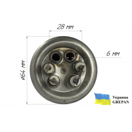 ТЭН для бойлера нержавеющий, 2,0 кВт, №3