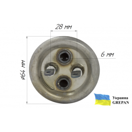ТЭН для бойлера нержавеющий, 1,0 кВт, №9