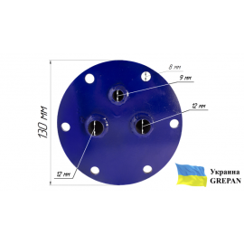 Фланець для сухих ТЕНів Tesy (130 мм)