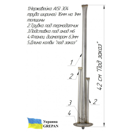 Фланець для бойлера Electrolux (3 трубки)
