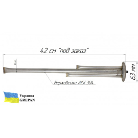 Фланец для бойлера Electrolux (3 трубки)