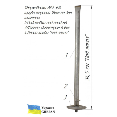 Фланець для бойлера Electrolux