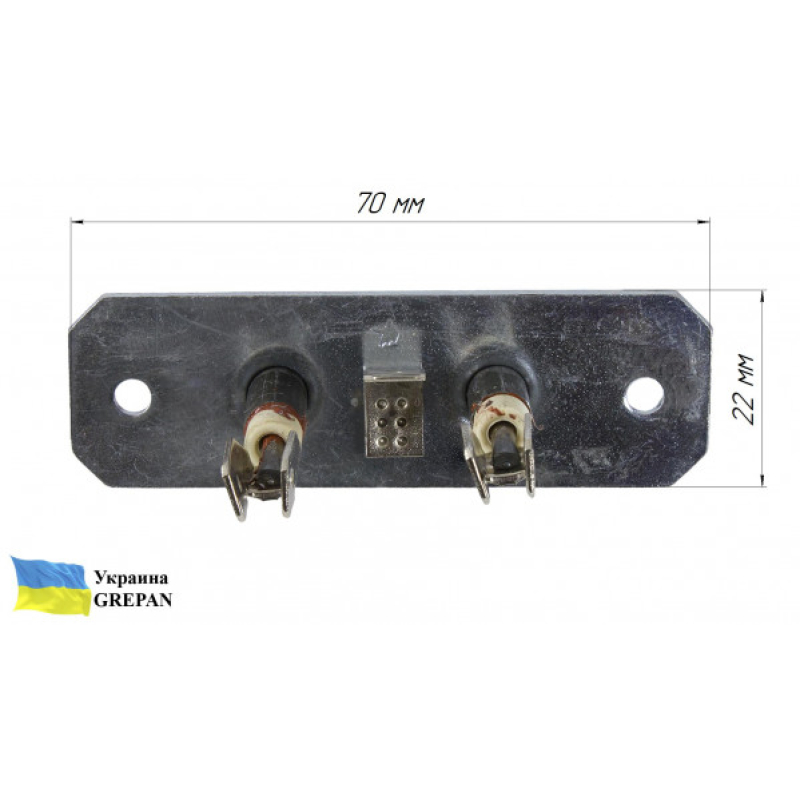 ТЕН для духовки Beko, нержавійка, 1,2 кВт - Фото 2