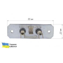 ТЕН Турбо, нержавійка, 2,5 кВт