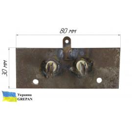 ТЭН для духовки Bеко, нержавейка, 1,1 кВт, верхний