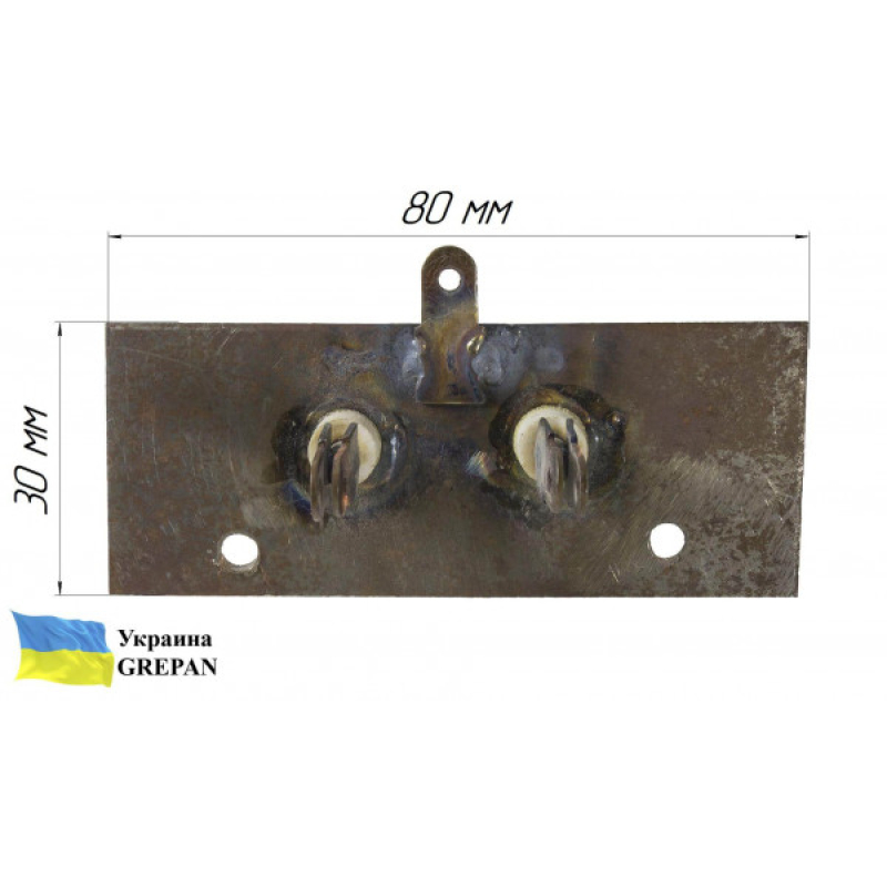 ТЭН для духовки Bеко, нержавейка, 1,1 кВт, верхний - Фото 2