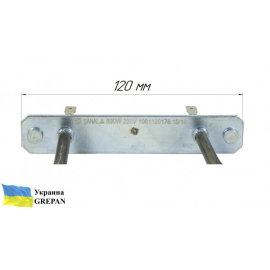 ТЭН для духовки Vesta, нержавейка, 0,8 кВт, верхний