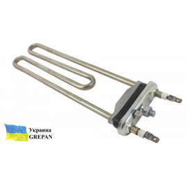ТЕН для пральної машини, нержавійка, 3кВт, 25см