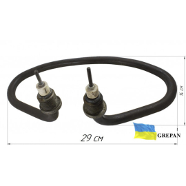 ТЭН котловой (для КПЭ-40, КПЭ-60)''Копыто'' 2,5 кВт углеродистая сталь (черный), М22