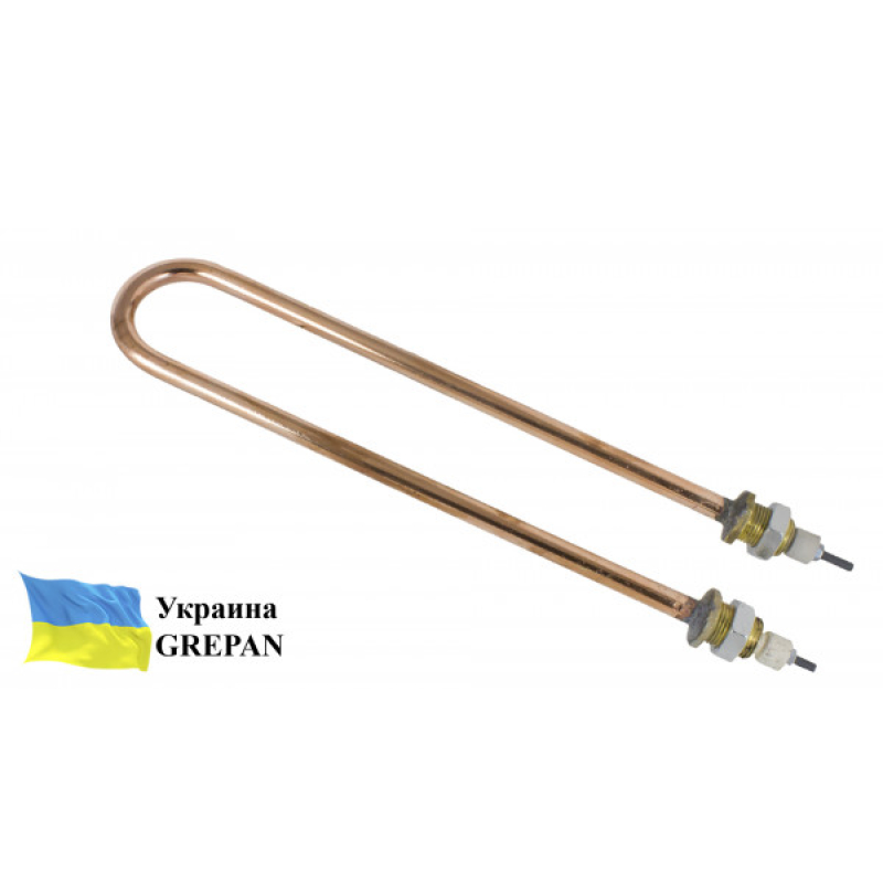 ТЕН мідний для дистилятора 1,5 кВт/220В, М18, П-образний - Фото 2