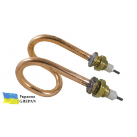 ТЕН мідний для дистилятора ДЕ-4/ДЕ-25 (ДЭ-4/ДЭ-25), 1,0 кВт/220В, М18