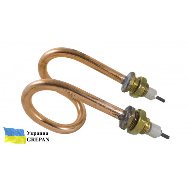 ТЕН мідний для дистилятора ДЕ-4/ДЕ-25 (ДЭ-4/ДЭ-25), 1,0 кВт/220В, М18 - Фото 2