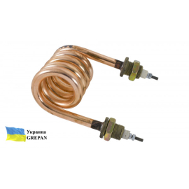 ТЕН мідний для дистилятора, 1,8 кВт/220В, М18