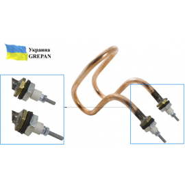 ТЕН мідний для дистилятора ДЕ-10 (ДЭ-10),  2,5 кВт/220В, М14