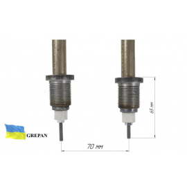 ТЕН для води, П-образний, нержавійка, 5,0 кВт, М22