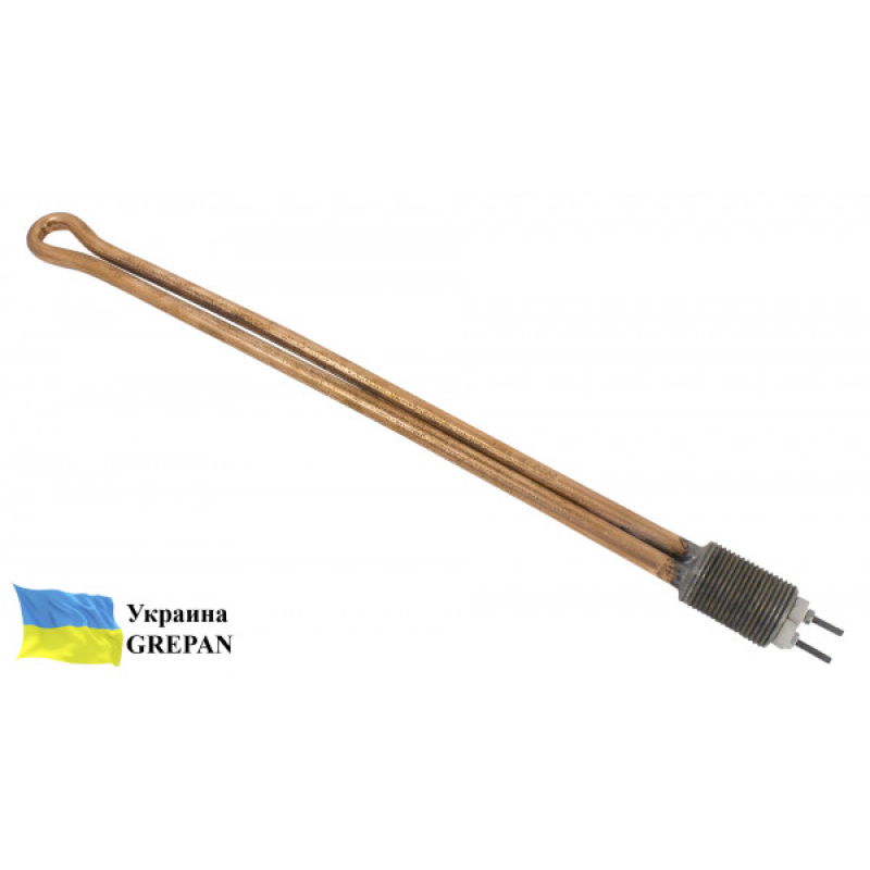 ТЭН медный для чугунной батареи  (3/4'' в заглушку), 2,5 кВт - Фото 2