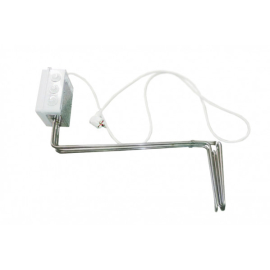 ТЕН занурювальний  з електронним терморегулятором, кислостійка нержавійка, від 0,5кВт до 3кВт